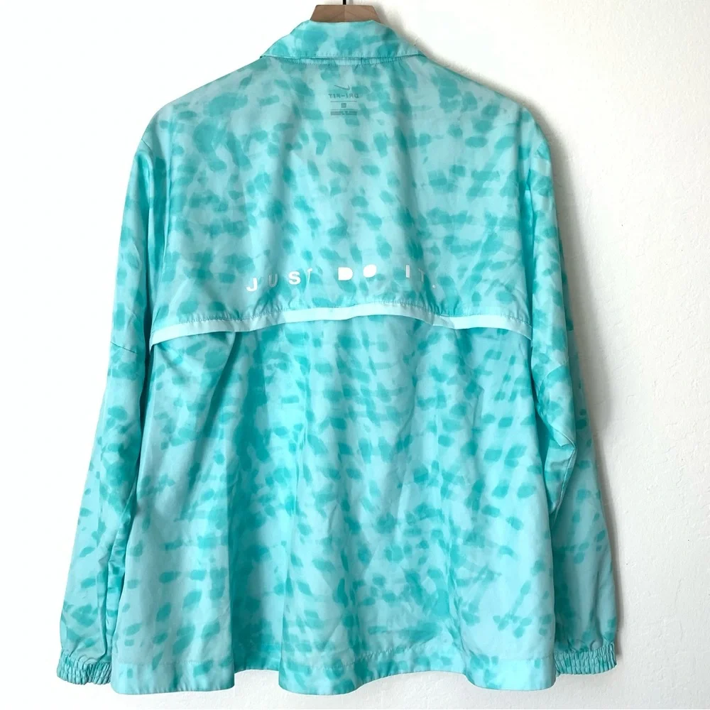 Nike Dri-Fit 1/2 Zip Printed Running Jacket - Size 1X - Picture 4 of 13